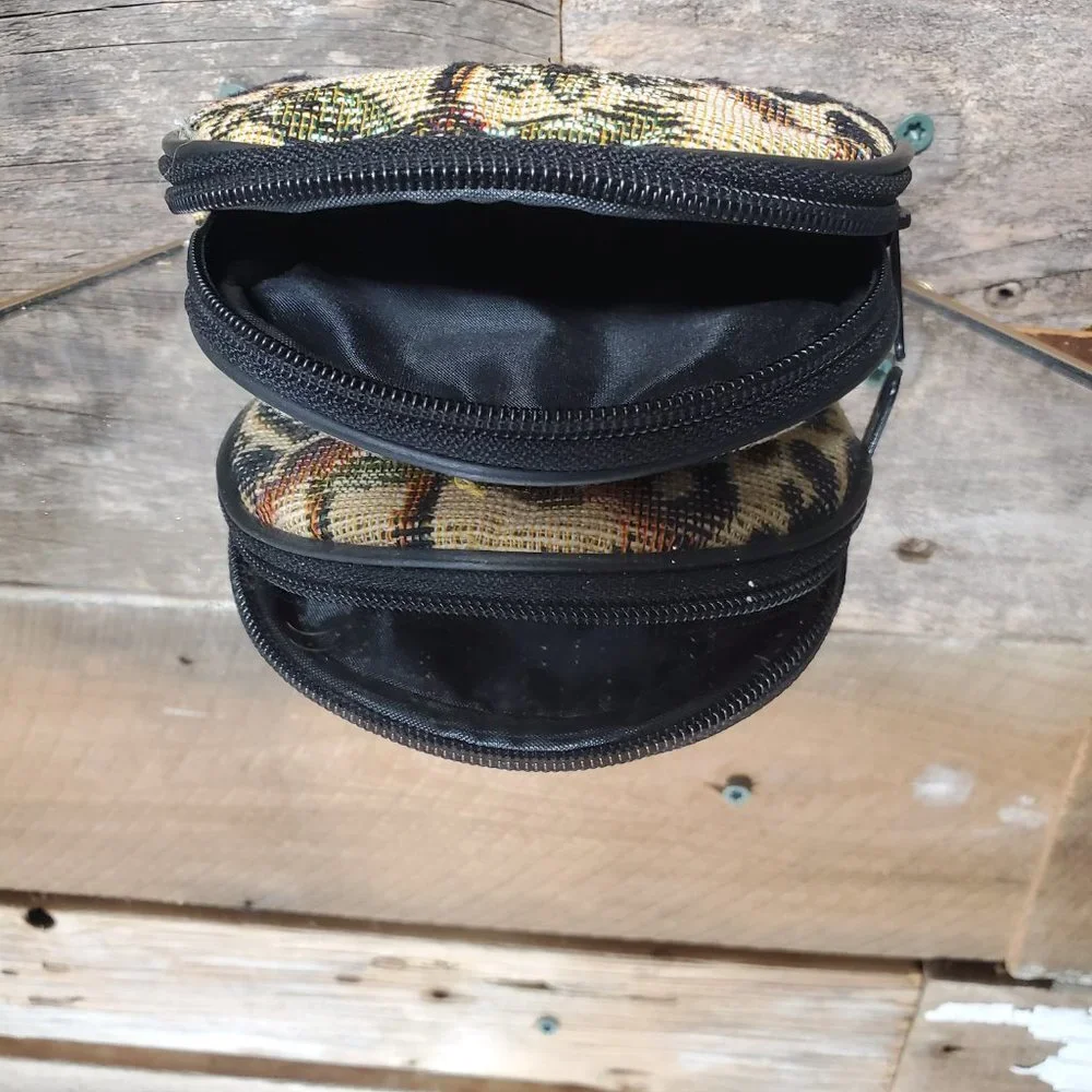 Tapestry Coin - Money Purse Southwest Design - Zippered - Lined